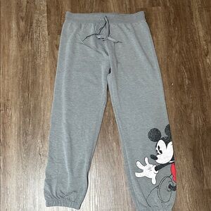 Juniors Disney Mickey sweat pants